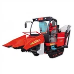 2-row Crawler Corn Combine Harvester